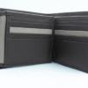 Classic Black Genuine Leather Bi-fold Wallet for Men