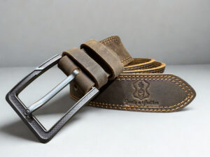 brown-leather-men-casual-belt – Scents n Leather