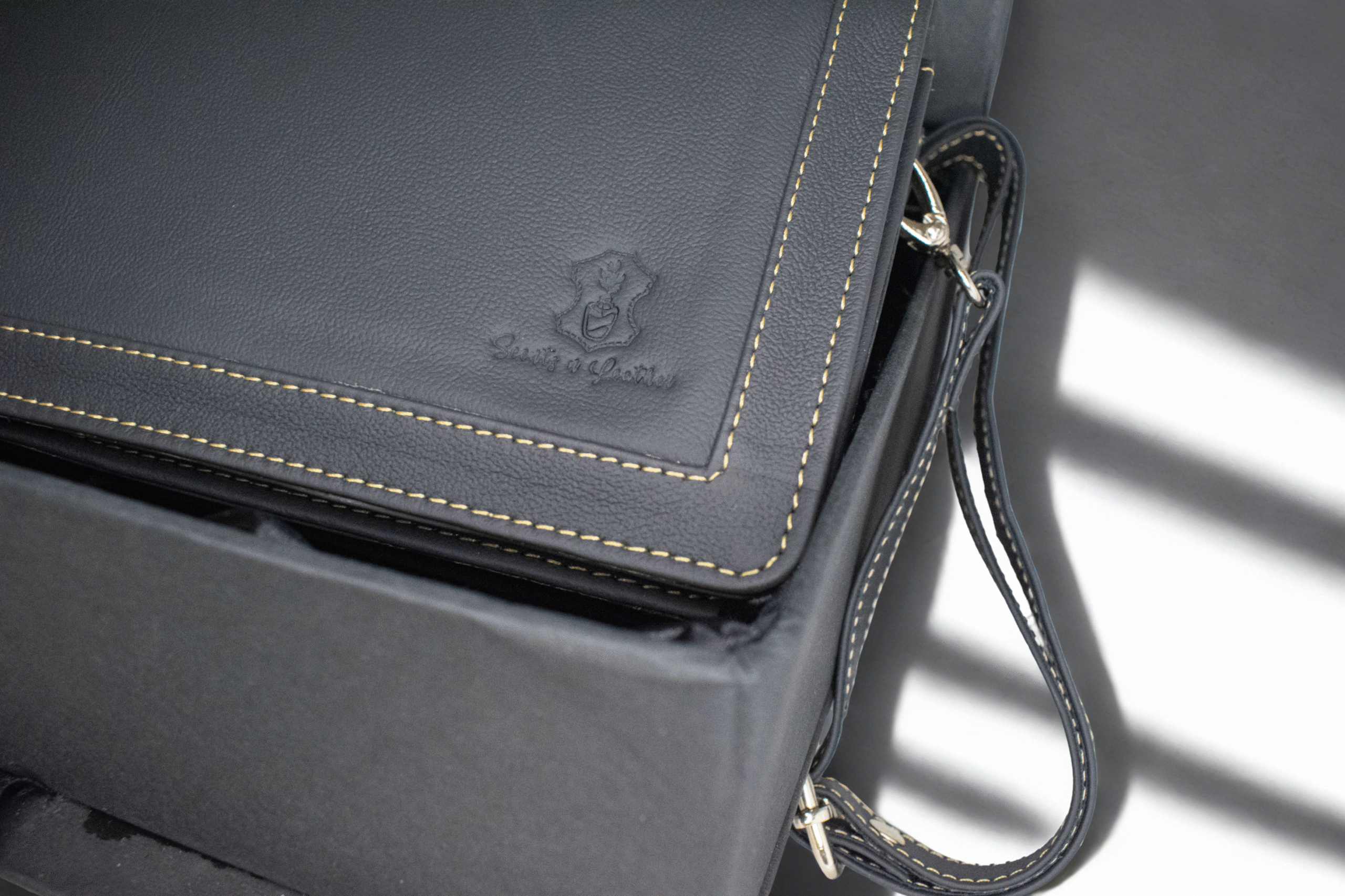 Midnight Grace Leather Crossbody