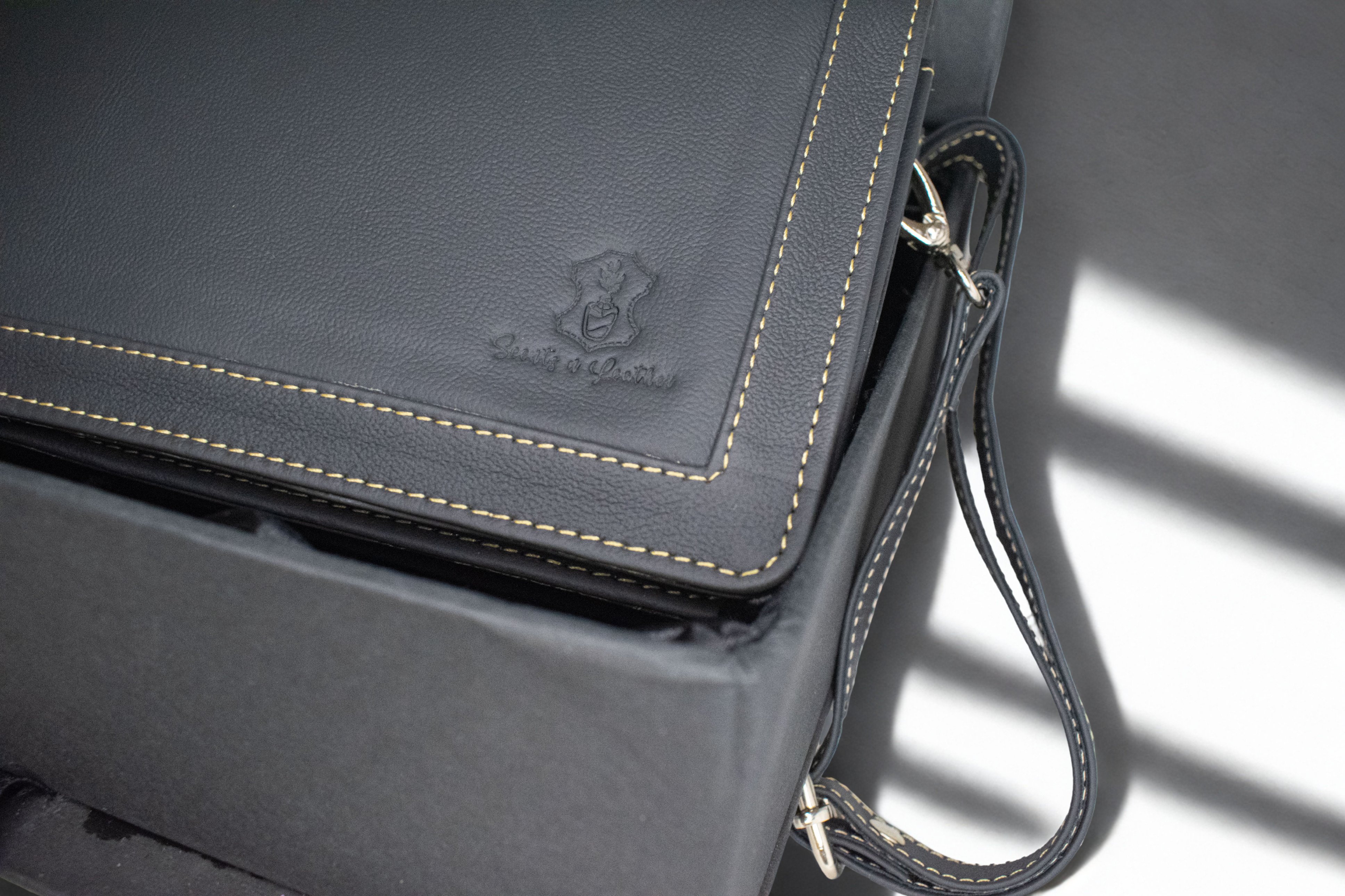 Midnight Grace Leather Crossbody