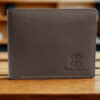 Urban Taupe Genuine Leather Bi-Fold Wallet for Men