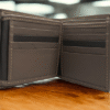 Smoked Coffee Genuine Leather Bi-Fold Wallet for Men
