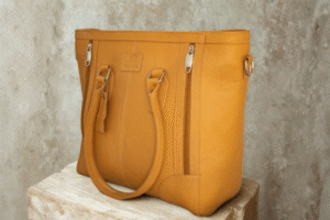 Desert Bloom Tote – Handmade Top Grain Leather Bag for Women